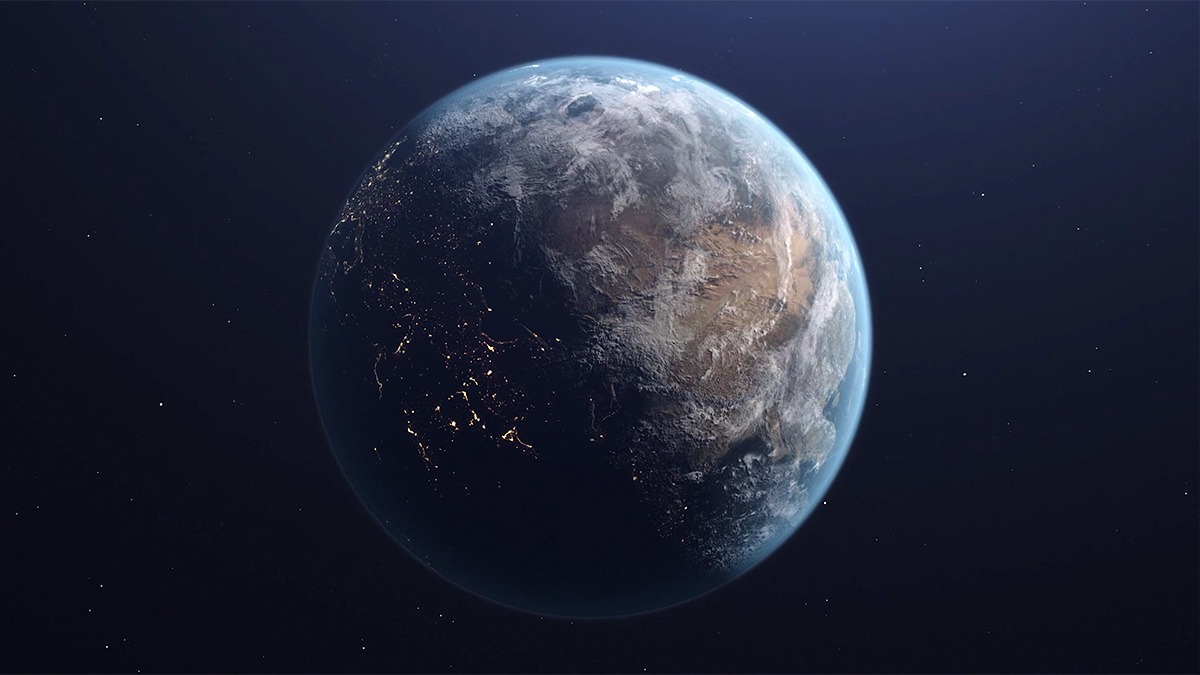 Earth Zoom to Dubai video
