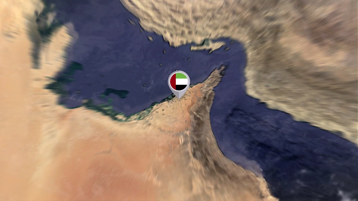 Earth Zoom to Dubai image