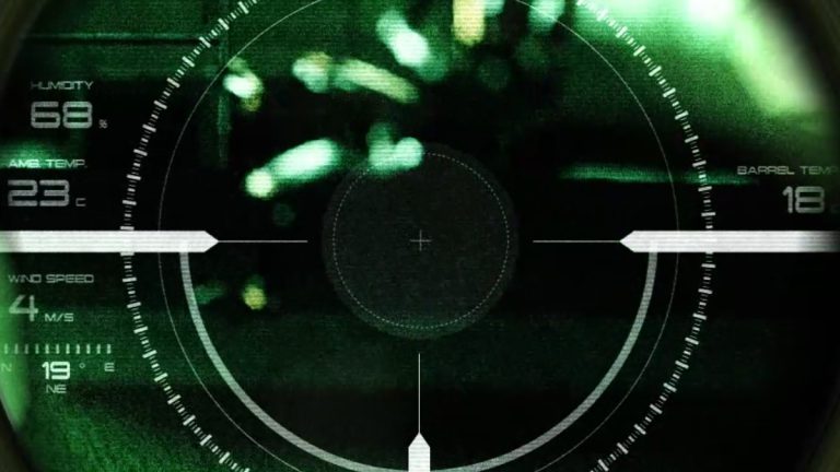 Night Ninja Rifle HUD